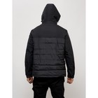 Куртка спортивная мужская, размер 58, цвет чёрный - Фото 12