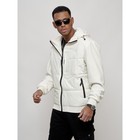 Куртка спортивная мужская, размер 50, цвет белый - Фото 7