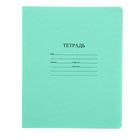 Тетрадь 12 листов узкая линейка «Зелёная обложка», с алфавитом, термоупаковка, фасовка по 25 шт. - Фото 1