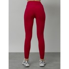 Легинсы для фитнеса женские, размер 42-46, цвет красный - Фото 8