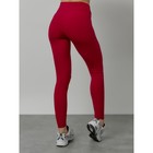 Легинсы для фитнеса женские, размер 42-46, цвет красный - Фото 10