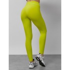 Легинсы для фитнеса женские, размер 42-46, цвет салатовый - Фото 11