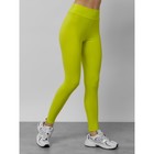 Легинсы для фитнеса женские, размер 42-46, цвет салатовый - Фото 8