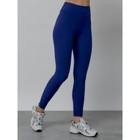 Легинсы для фитнеса женские, размер 42-46, цвет синий - Фото 9