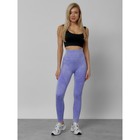 Легинсы для фитнеса женские, размер 42, цвет фиолетовый - Фото 12