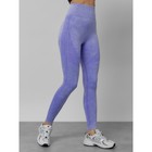Легинсы для фитнеса женские, размер 42, цвет фиолетовый - Фото 8