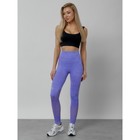 Легинсы для фитнеса женские, размер 42, цвет фиолетовый - Фото 18