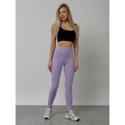 Легинсы для фитнеса женские, размер 42-46, цвет фиолетовый - Фото 18