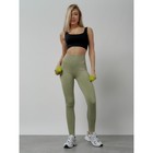 Легинсы для фитнеса женские, размер 42, цвет хаки - Фото 15