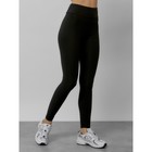 Легинсы для фитнеса женские, размер 42-46, цвет чёрный - Фото 12