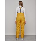 Полукомбинезон женский зимний, размер 44, цвет горчичный - Фото 4