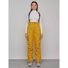 Полукомбинезон женский зимний, размер 50, цвет горчичный - Фото 1