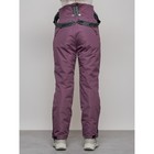 Полукомбинезон женский зимний, размер 42, цвет тёмно-бордовый - Фото 8