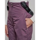 Полукомбинезон женский зимний, размер 42, цвет тёмно-бордовый - Фото 9