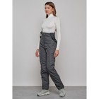 Полукомбинезон женский зимний, размер 42, цвет тёмно-серый - Фото 6