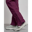 Полукомбинезон женский зимний, размер 46, цвет тёмно-фиолетовый - Фото 13