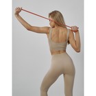 Спортивный костюм женский, размер 44, цвет бежевый - Фото 2