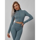 Спортивный костюм женский, размер 44, цвет бирюзовый - Фото 11