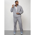Спортивный костюм мужской, размер 52, цвет серый - Фото 11