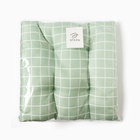 Подушка на стул «Этель. Клетка», 40×40 см, зелёная - Фото 10