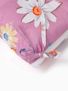 Подушка на стул «Этель. Цветы», 40×40 см, сиреневая - Фото 6