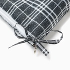 Подушка на стул Этель "Клетка" цв.черный, 40х40 см, 100% п/э 10362966