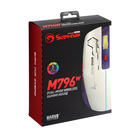 Мышь Marvo M796W, игровая, беспроводная, оптическая, RGB , 3200 dpi, белая - Фото 7