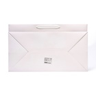 Пакет подарочный с окном, белый, 50×30×25 см - Фото 4