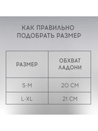 Перчатки РОСКОСМОС х ONLYTOP, р. S-M, чёрные - Фото 7