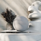 Подушка декоративная «Этель. Шар», d=30 см, молочная - Фото 4