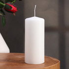 Набор свечей - цилиндров, 5х11,5 см, набор 2 шт, белая - Фото 2