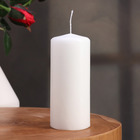 Набор свечей - цилиндров, 5х11,5 см, набор 3 шт, белая - Фото 2