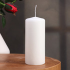 Набор свечей - цилиндров, 5х11,5 см, набор 4 шт, белая - Фото 2