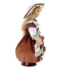 Кукла коллекционная "Наташа в коричневом платье" 40 см - Фото 2