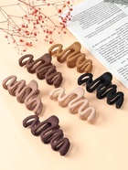 Краб для волос "Арпи" волна, 10,5 см, микс (12 шт) - фото 809232066