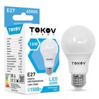 Лампа светодиодная TOKOV ELECTRIC, 16 Вт, А60, 6500 К, Е27, 176-264В - фото 3420890
