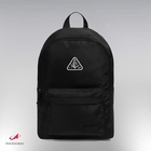 Рюкзак текстильный РОСКОСМОС х ONLYTOP, 42×28.5×14, с карманами, чёрный - Фото 1