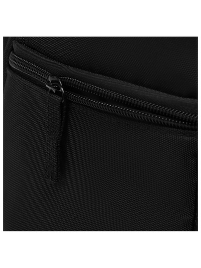 Рюкзак текстильный РОСКОСМОС х ONLYTOP, 42×28.5×14, с карманами, чёрный