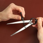 Кронциркуль для кожи, разметочный, 100 мм, 15 × 8 см, цвет серебряный/чёрный - Фото 8