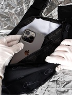 Сумка поясная РОСКОСМОС х ONLYTOP, чёрная - Фото 10