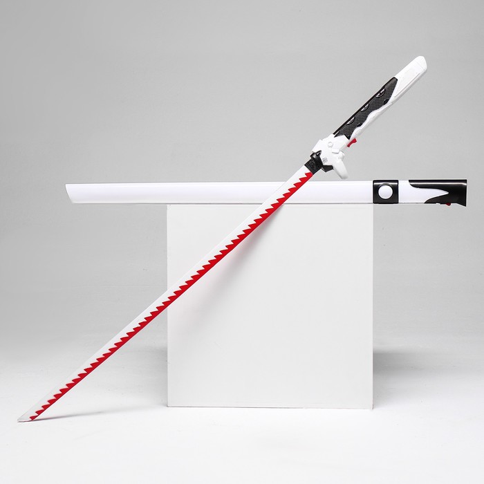 Сувенирное оружие "Катана Гендзи" 101 см, белая, пенополистирол - Фото 1