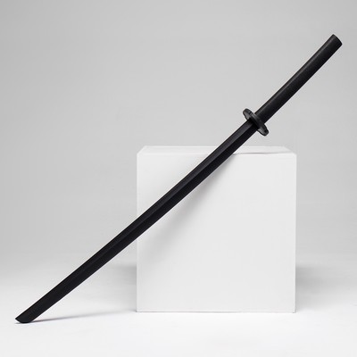 Сувенирное оружие "Катана Кюро" 102 см, черная, пенополистирол
