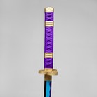 Сувенирное оружие "Катана Энма" 102 см, фиолетовая, пенополистирол - Фото 4