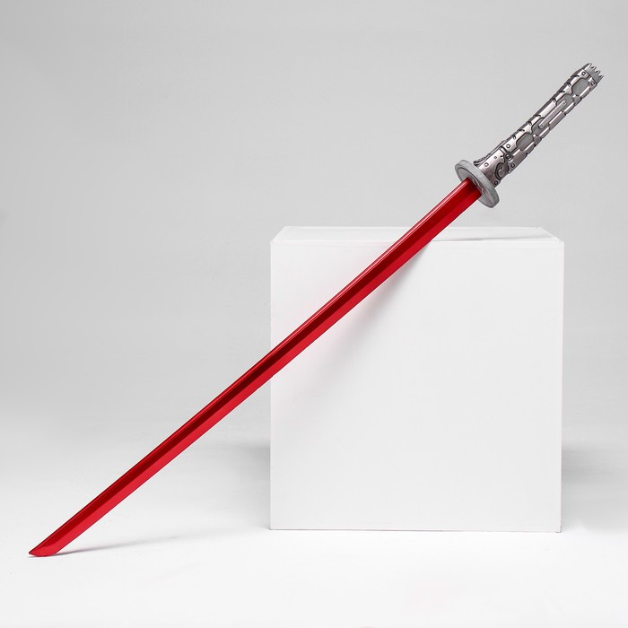Сувенирное оружие "Катана Сэма" 102 см, с красным клинком, пенополистирол - Фото 1