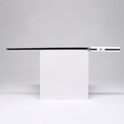 Макет оружия «Сувенирная катана Нару», 96 см, белая с чёрным, пенополистирол - Фото 2