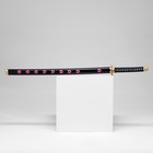 Сувенирное оружие "Катана Шусу" 105 см, черная с красным, пенополистирол - Фото 3