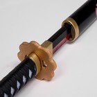 Сувенирное оружие "Катана Шусу" 105 см, черная с красным, пенополистирол - Фото 5