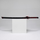 Сувенирное оружие "Катана Гэндзи" 108 см, черная с красным, пенополистирол - Фото 3