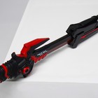 Сувенирное оружие "Катана Гэндзи" 108 см, черная с красным, пенополистирол - Фото 5