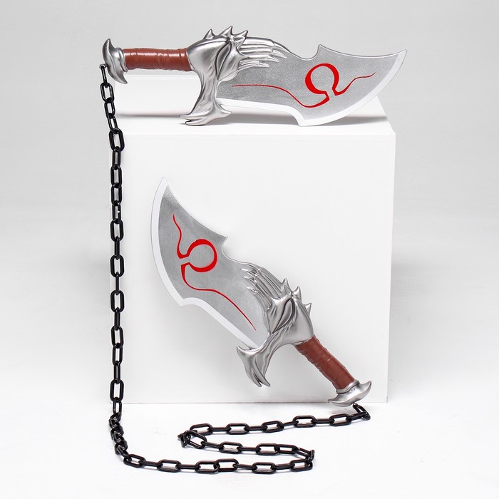 Макет оружия «Сувенирные клинки хаоса», подарочный набор 2 шт., 43 см, пенополистирол - Фото 1